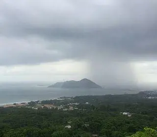 chuva em Porto Seguro