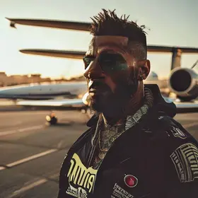 Avião particular de Neymar