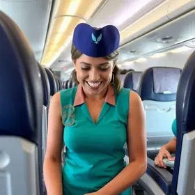 cura de menina durante voo para Porto Seguro