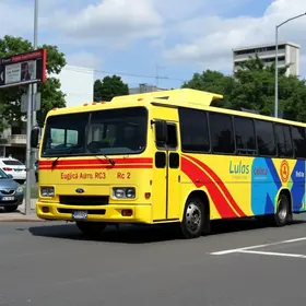 ônibus com ar-condicionado