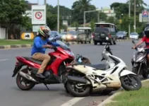 acidente de moto em Porto Seguro e Eunápolis