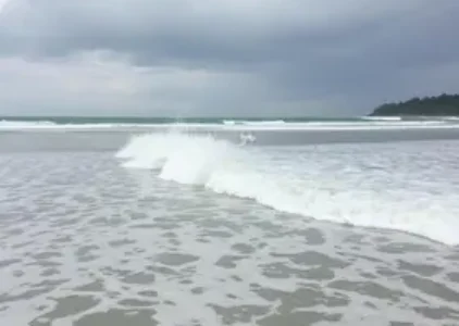 situação das praias