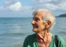 idosa com Parkinson